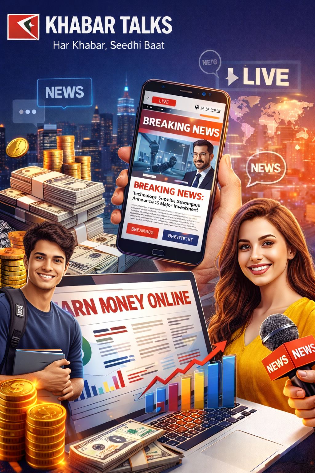 online earning blog website youtube